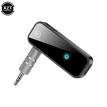 Bluetooth-совместимый Приемник-передатчик 5,0 Беспроводной Адаптер 3,5 мм Аудио Стерео AUX Адаптер Для Автомобильной Аудиосистемы Музыкальная Гарнитура Громкой связи