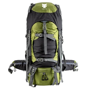 Водонепроницаемый походный рюкзак Night Cat, Большая Вместительная Альпинистская походная сумка, Походный рюкзак 70л, походный рюкзак